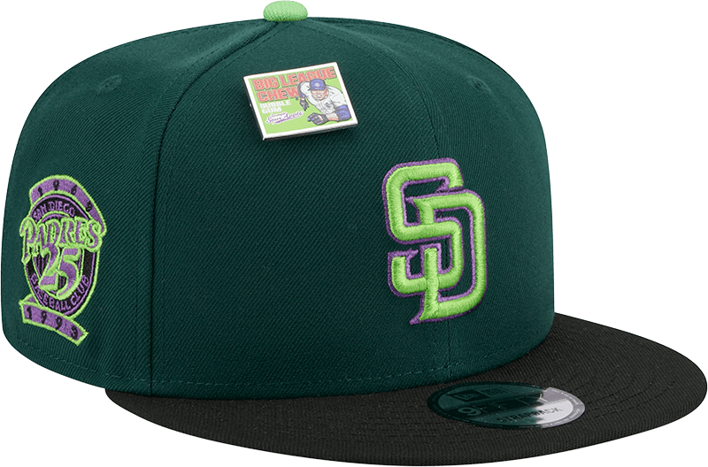 Big League Chew X San Diego Padres Sour Apple 9FIFTY Snapback Hat