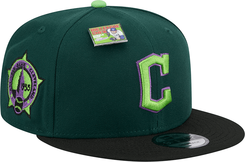 Big League Chew X Cleveland Guardians Sour Apple 9FIFTY Snapback Hat