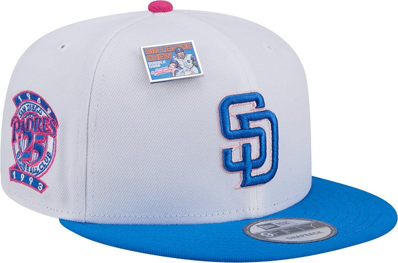 Big League Chew X San Diego Padres Cotton Candy 9FIFTY Snapback Hat
