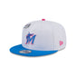 Big League Chew X Miami Marlins Cotton Candy 9FIFTY Snapback Hat