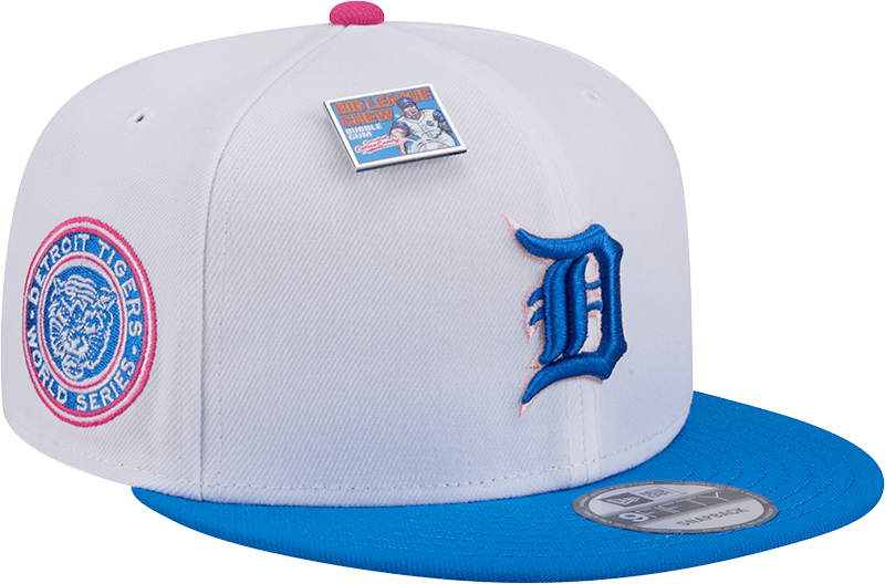Big League Chew X Detroit Tigers Cotton Candy 9FIFTY Snapback Hat