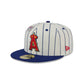 Big League Chew X Los Angeles Angels Pinstripe 59FIFTY Fitted Hat