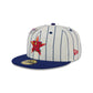 Big League Chew X Houston Astros Pinstripe 59FIFTY Fitted Hat