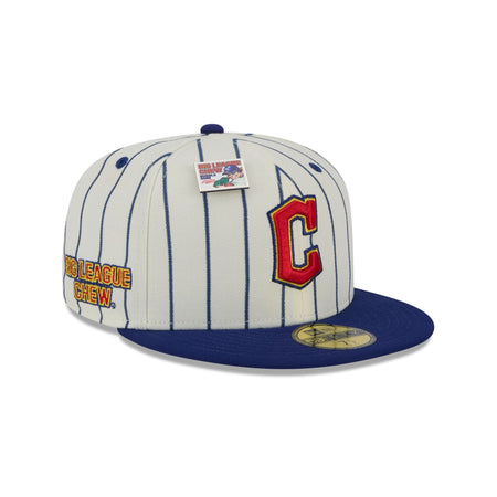 Big League Chew X Cleveland Guardians Pinstripe 59FIFTY Fitted