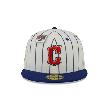 Big League Chew X Cleveland Guardians Pinstripe 59FIFTY Fitted Hat