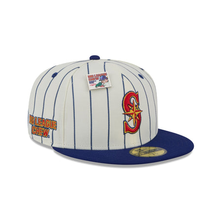 Big League Chew X Seattle Mariners Pinstripe 59FIFTY Fitted