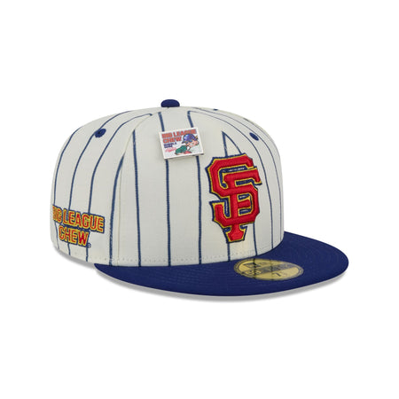 Big League Chew X San Francisco Giants Pinstripe 59FIFTY Fitted Hat