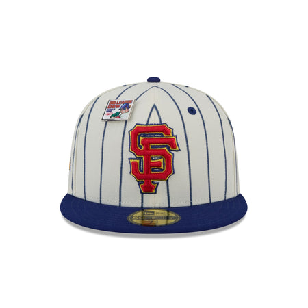 Big League Chew X San Francisco Giants Pinstripe 59FIFTY Fitted Hat