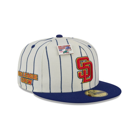 Big League Chew X San Diego Padres Pinstripe 59FIFTY Fitted Hat