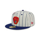 Big League Chew X Milwaukee Brewers Pinstripe 59FIFTY Fitted Hat