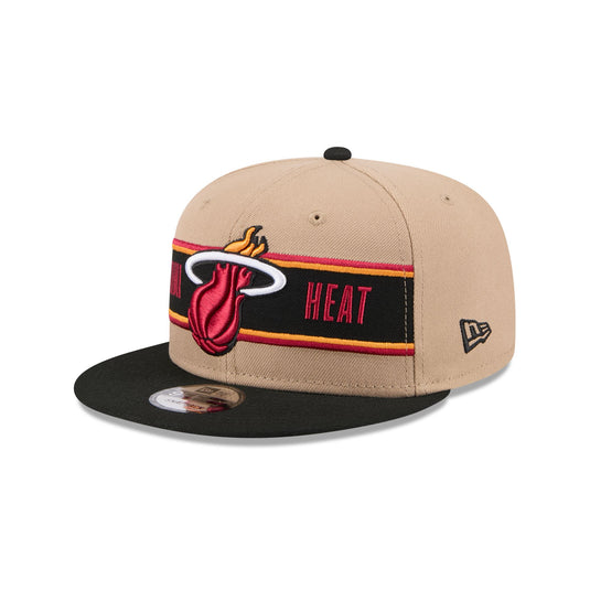 Miami Heat 2024 Draft 9FIFTY Snapback Hat - New Era Cap