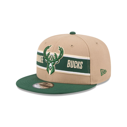 Milwaukee Bucks 2024 Draft 9FIFTY Snapback Hat - New Era Cap