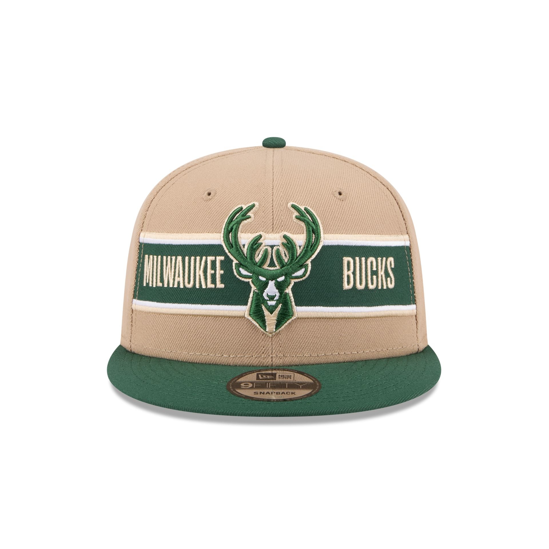 Milwaukee Bucks 2024 Draft 9FIFTY Snapback Hat Headwear