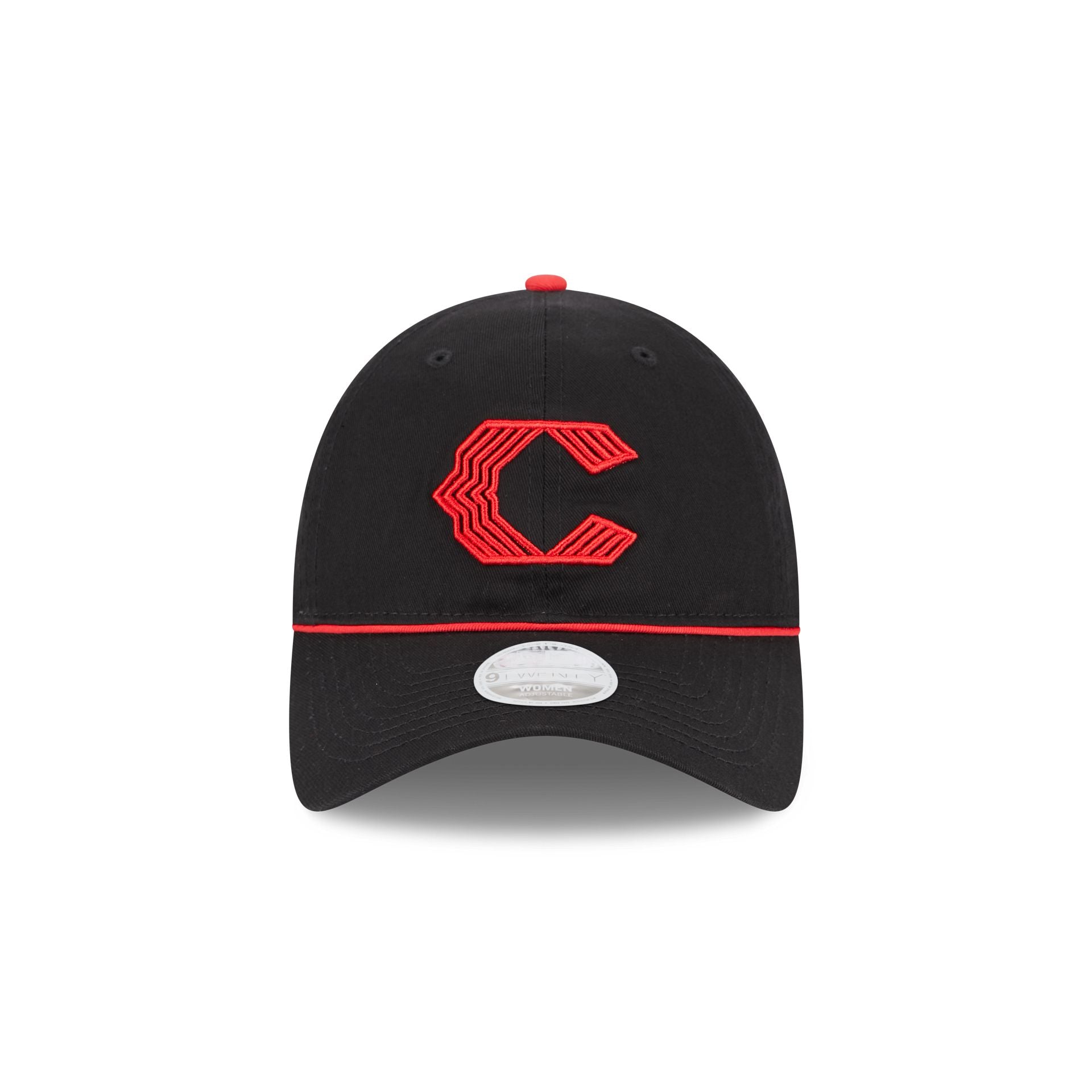 Cincinnati Reds 2026 City Connect Women's Black 9TWENTY Adjustable Hat
