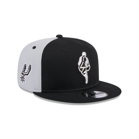 San Antonio Spurs Front Logoman 9FIFTY Snapback Hat