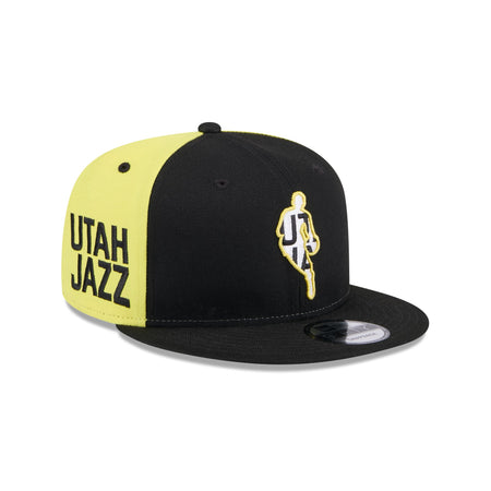 Utah Jazz Front Logoman 9FIFTY Snapback Hat