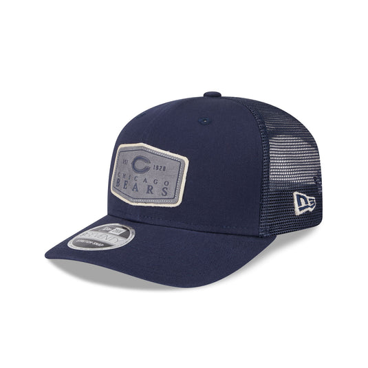 Chicago Bears Labeled 9SEVENTY Stretch-Snap Hat - New Era Cap