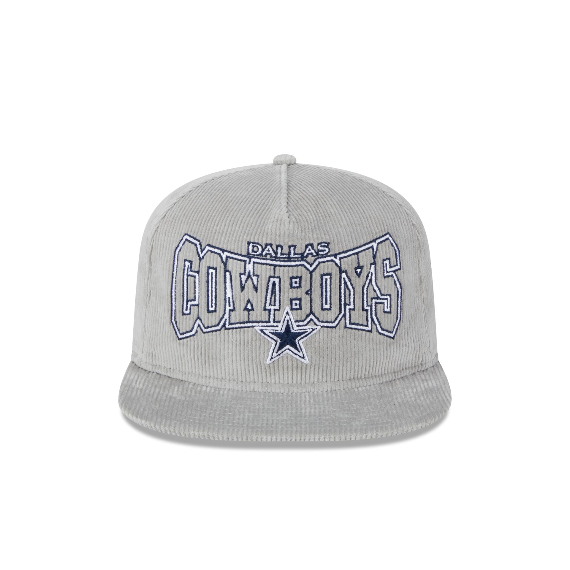 Dallas Cowboys Gray Cord Golfer Hat