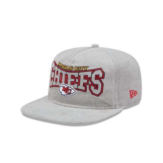 Kansas City Chiefs Gray Cord Golfer Hat - New Era Cap