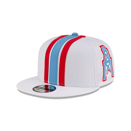 Oilers Historic Helmet Pack 9FIFTY Snapback Hat - New Era Cap