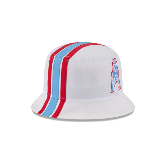 Oilers Historic Helmet Bucket Hat - New Era Cap