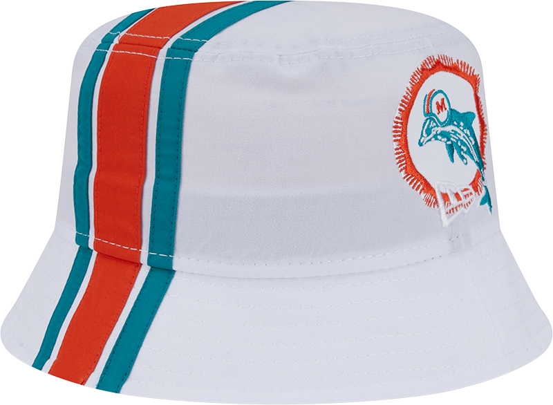 Miami Dolphins Historic Helmet Bucket Hat