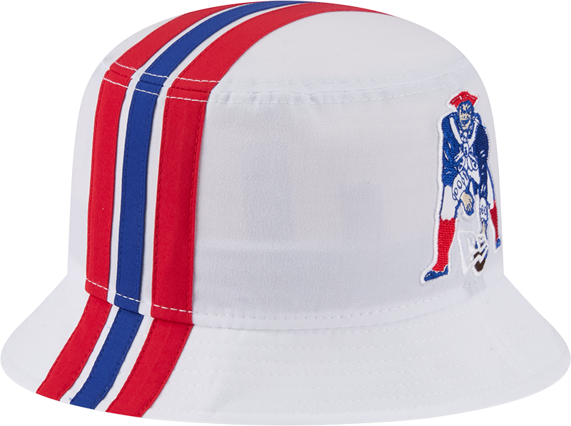 New England Patriots Historic Helmet Bucket Hat