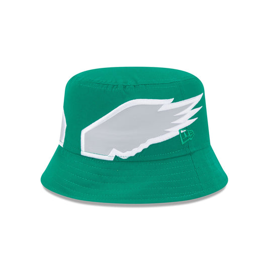 Philadelphia Eagles Historic Helmet Bucket Hat - New Era Cap