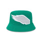 Philadelphia Eagles Historic Helmet Bucket Hat