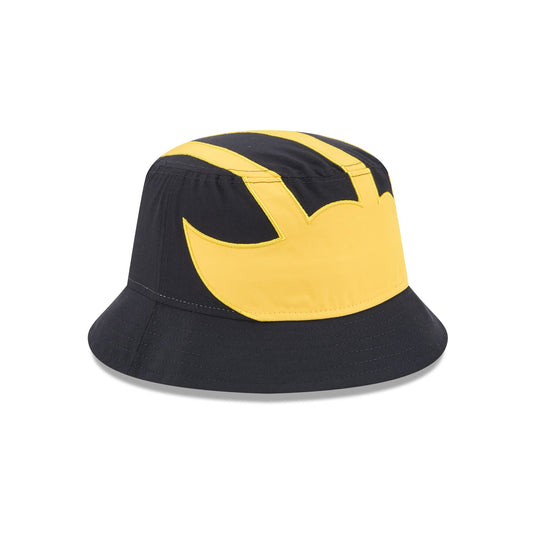 Michigan Wolverines Helmet Bucket Hat - New Era Cap