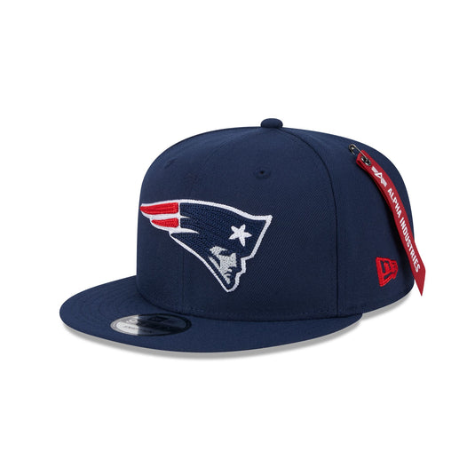 Alpha Industries x New England Patriots Navy 9FIFTY Snapback Hat - New Era Cap