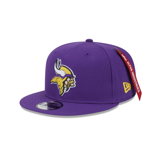 Alpha Industries x Minnesota Vikings Purple 9FIFTY Snapback Hat - New Era Cap