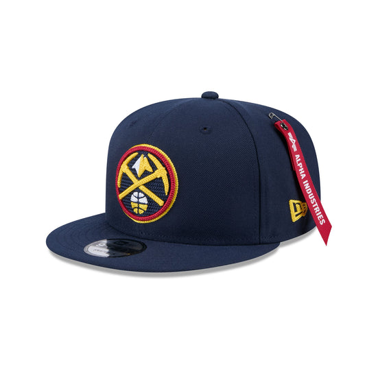 Alpha Industries x Denver Nuggets Navy 9FIFTY Snapback Hat - New Era Cap