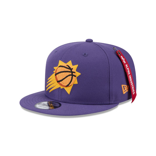 Alpha Industries x Phoenix Suns Purple 9FIFTY Snapback Hat - New Era Cap