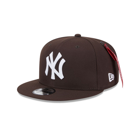 Alpha Industries x New York Yankees Brown 9FIFTY Snapback Hat - New Era Cap