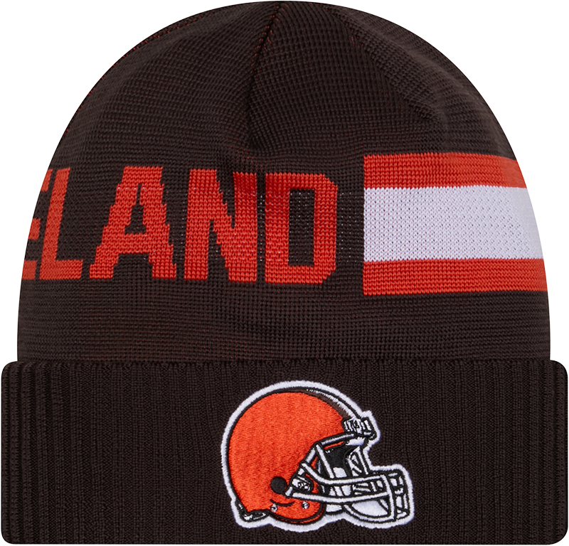 Cleveland Browns 2024 Cold Weather Tech Knit Beanie