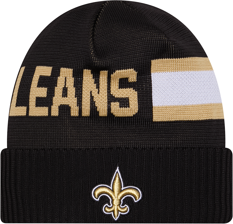 New Orleans Saints 2024 Cold Weather Tech Knit Beanie