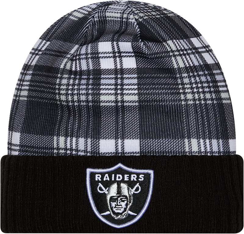 Las Vegas Raiders 2024 Cold Weather Statement Knit Beanie
