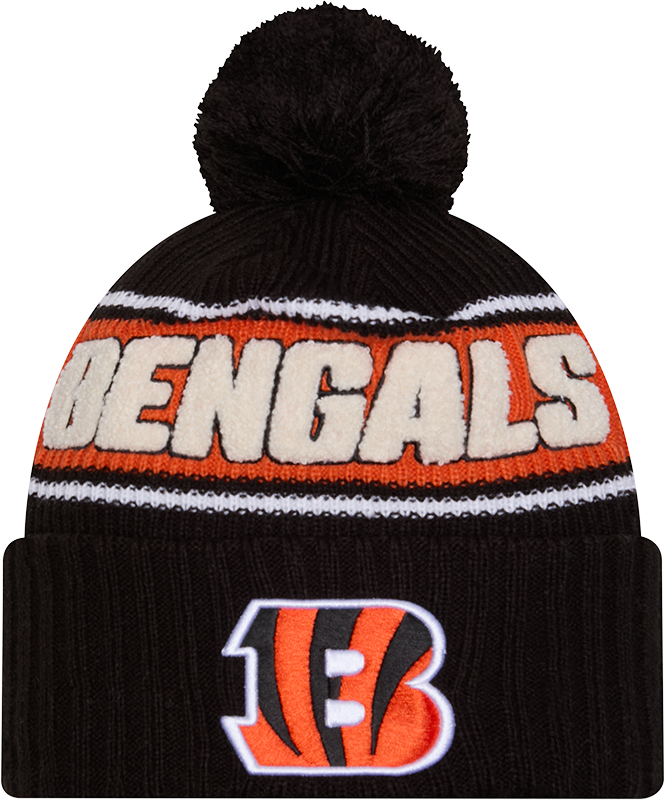 Cincinnati Bengals 2024 Cold Weather Kids Pom Knit Hat