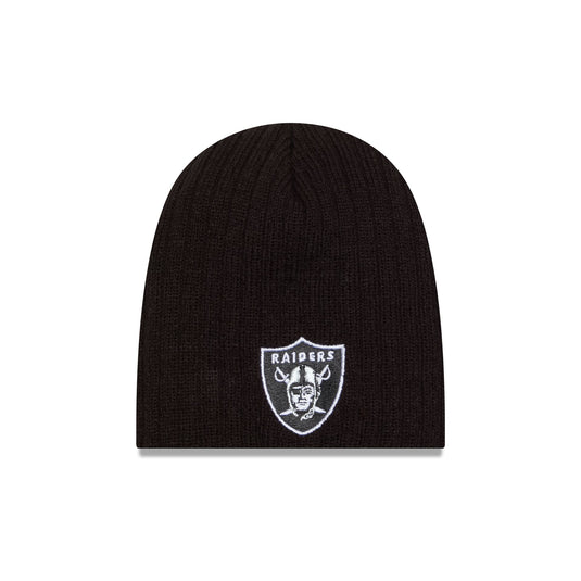 Las Vegas Raiders Mini Fan Kids Skull Knit Hat - New Era Cap
