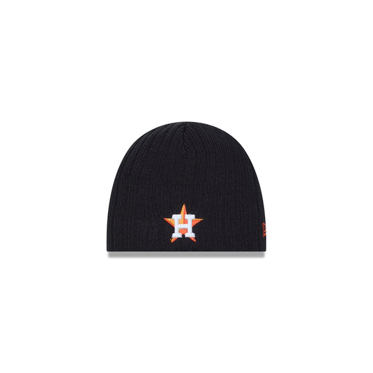 Houston Astros Mini Fan Kids Skull Knit Hat - New Era Cap