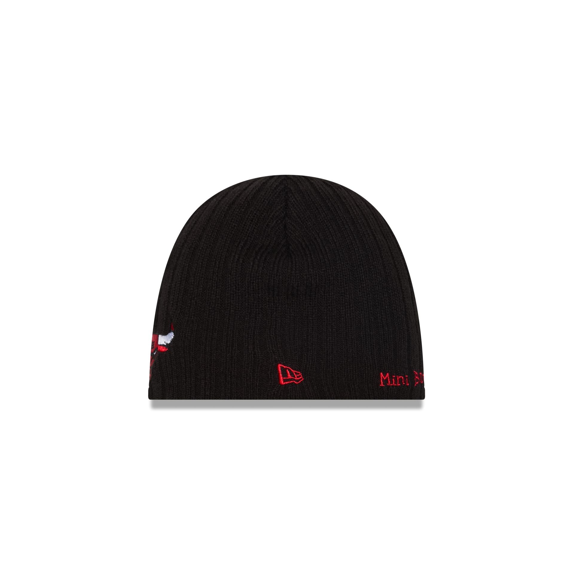 Chicago Bulls Mini Fan Kids Skull Knit Hat