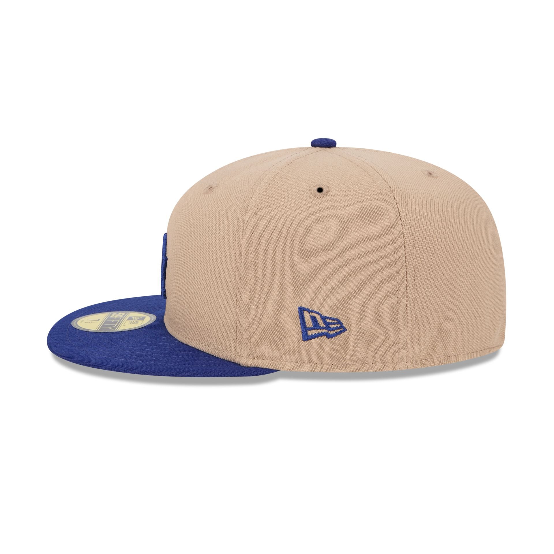 Los Angeles Dodgers Camel 59FIFTY Fitted Hat