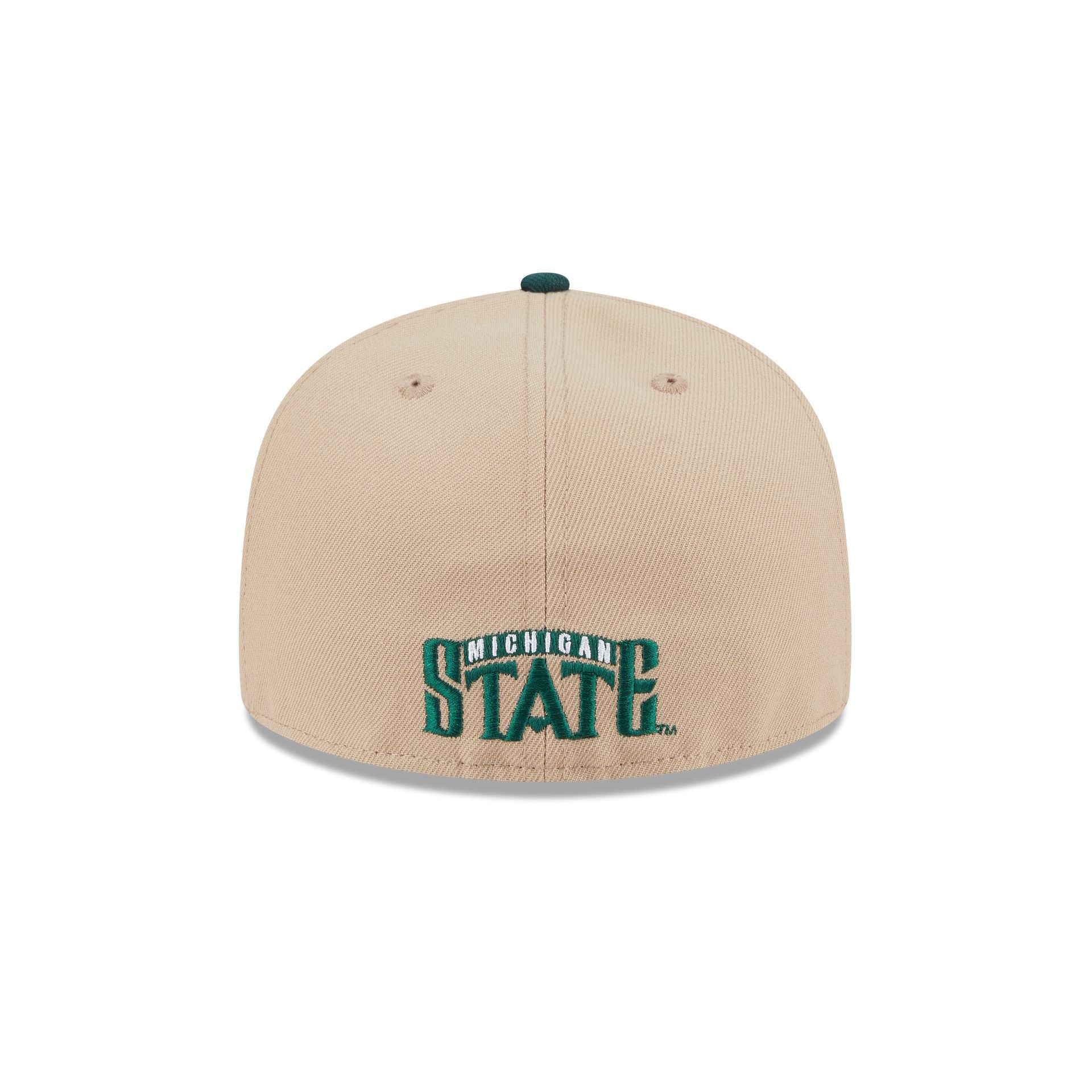 Michigan State Spartans Camel College Vault 59FIFTY Fitted Hat