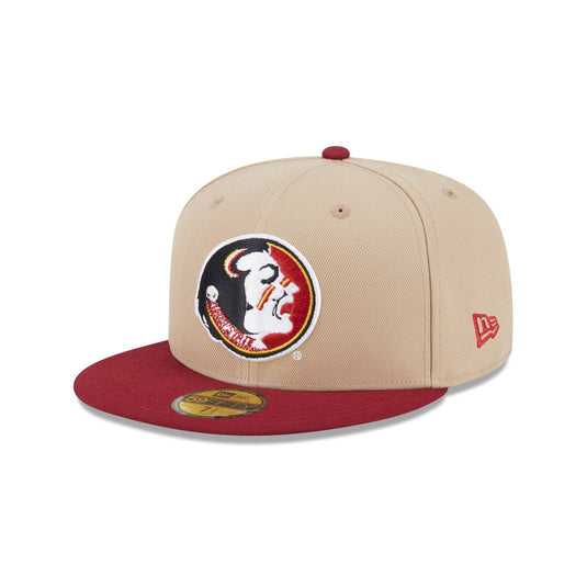 Florida State Seminoles Camel College Vault 59FIFTY Fitted Hat - New Era Cap