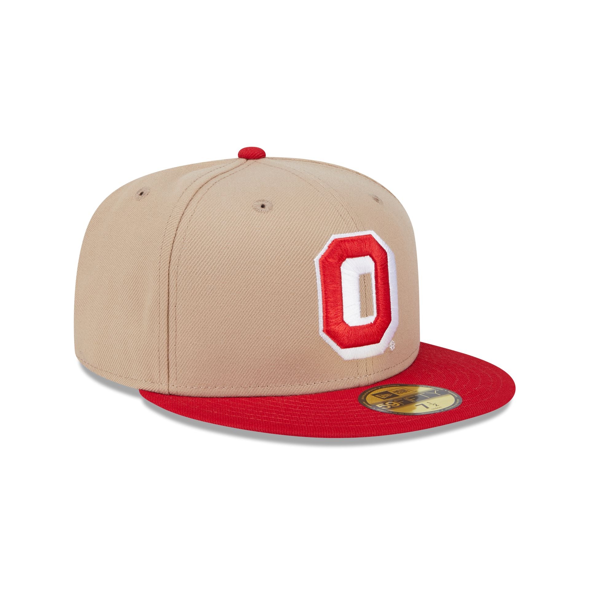 Ohio State Buckeyes Camel College Vault 59FIFTY Fitted Hat