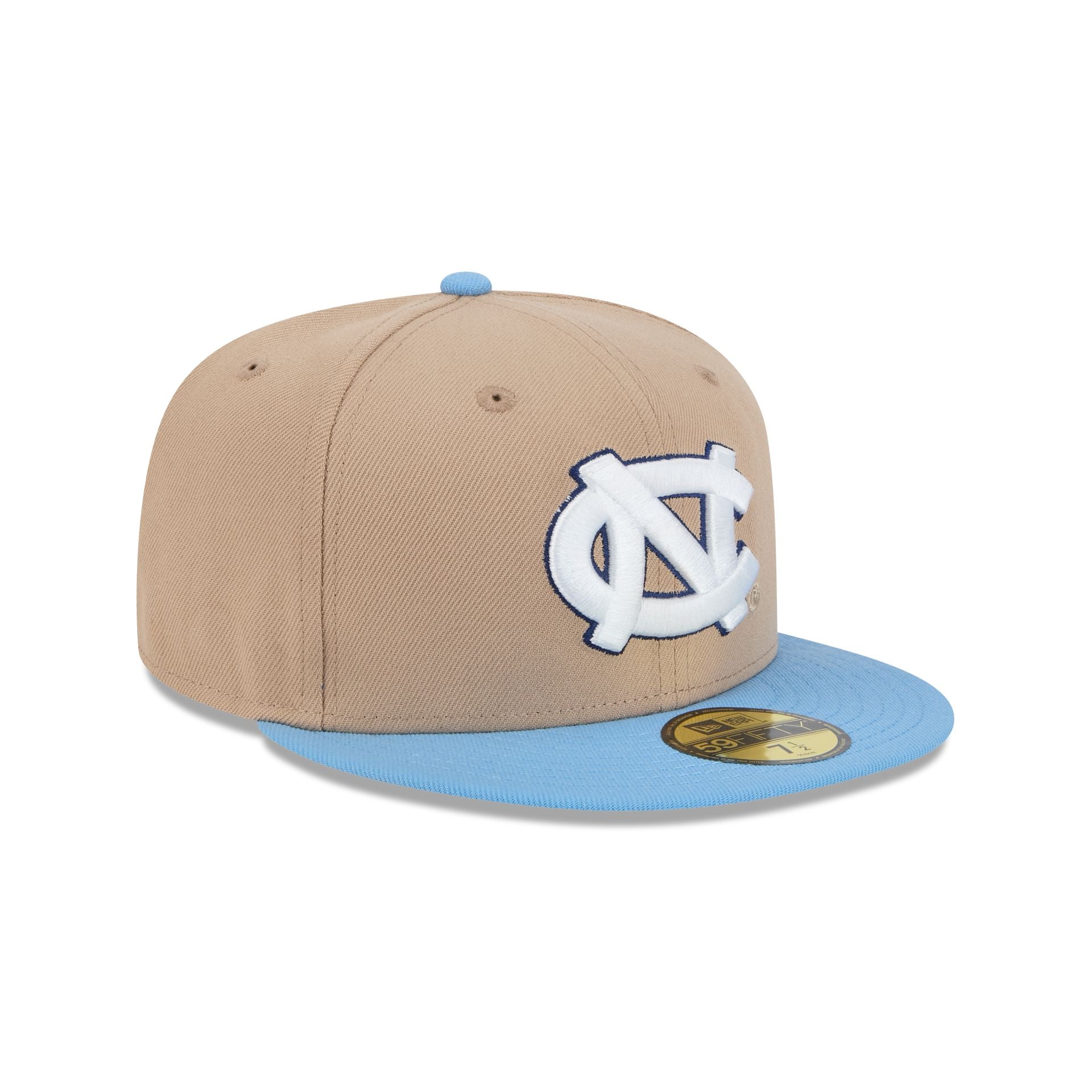 North Carolina Tar Heels Camel 59FIFTY Fitted Hat