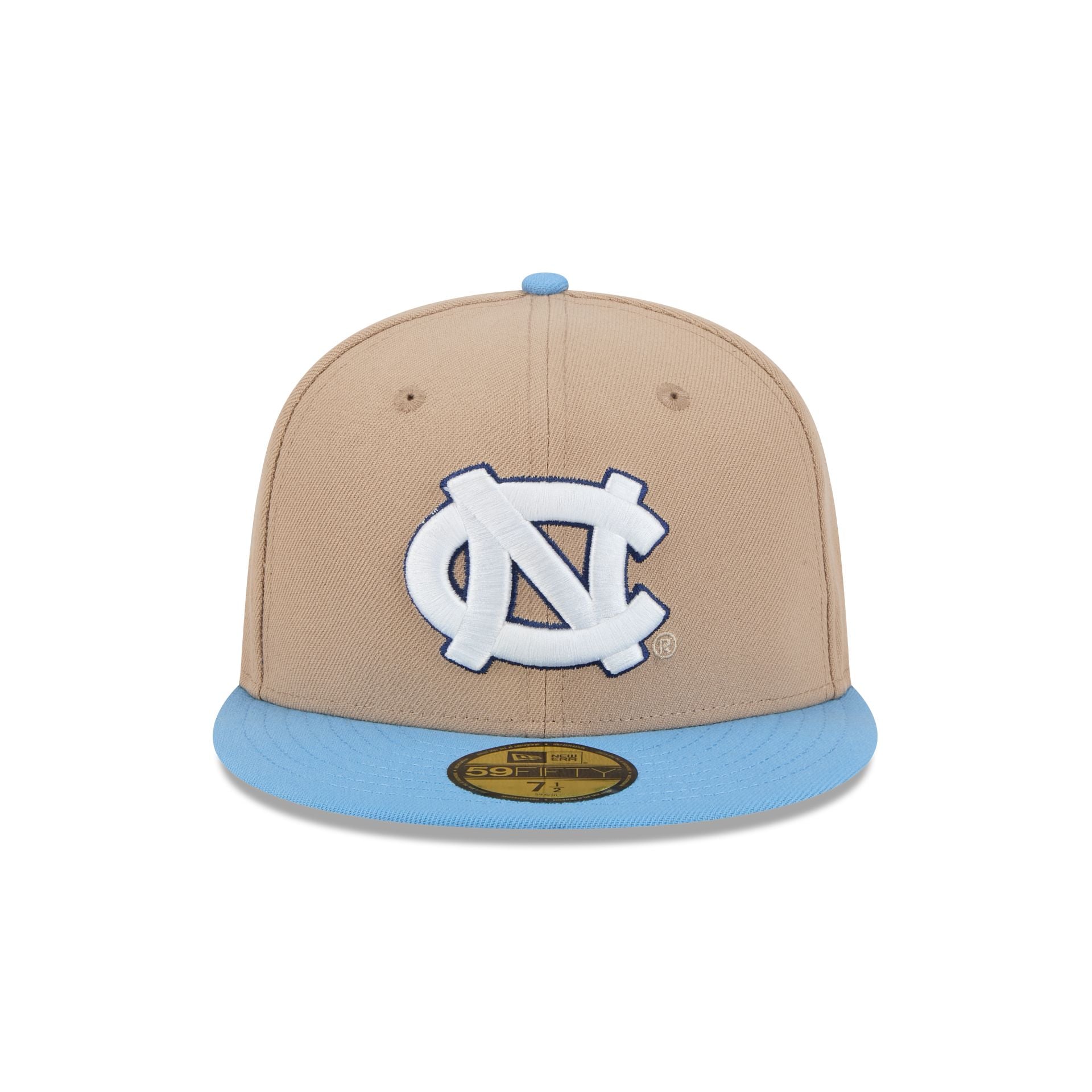 North Carolina Tar Heels Camel 59FIFTY Fitted Hat