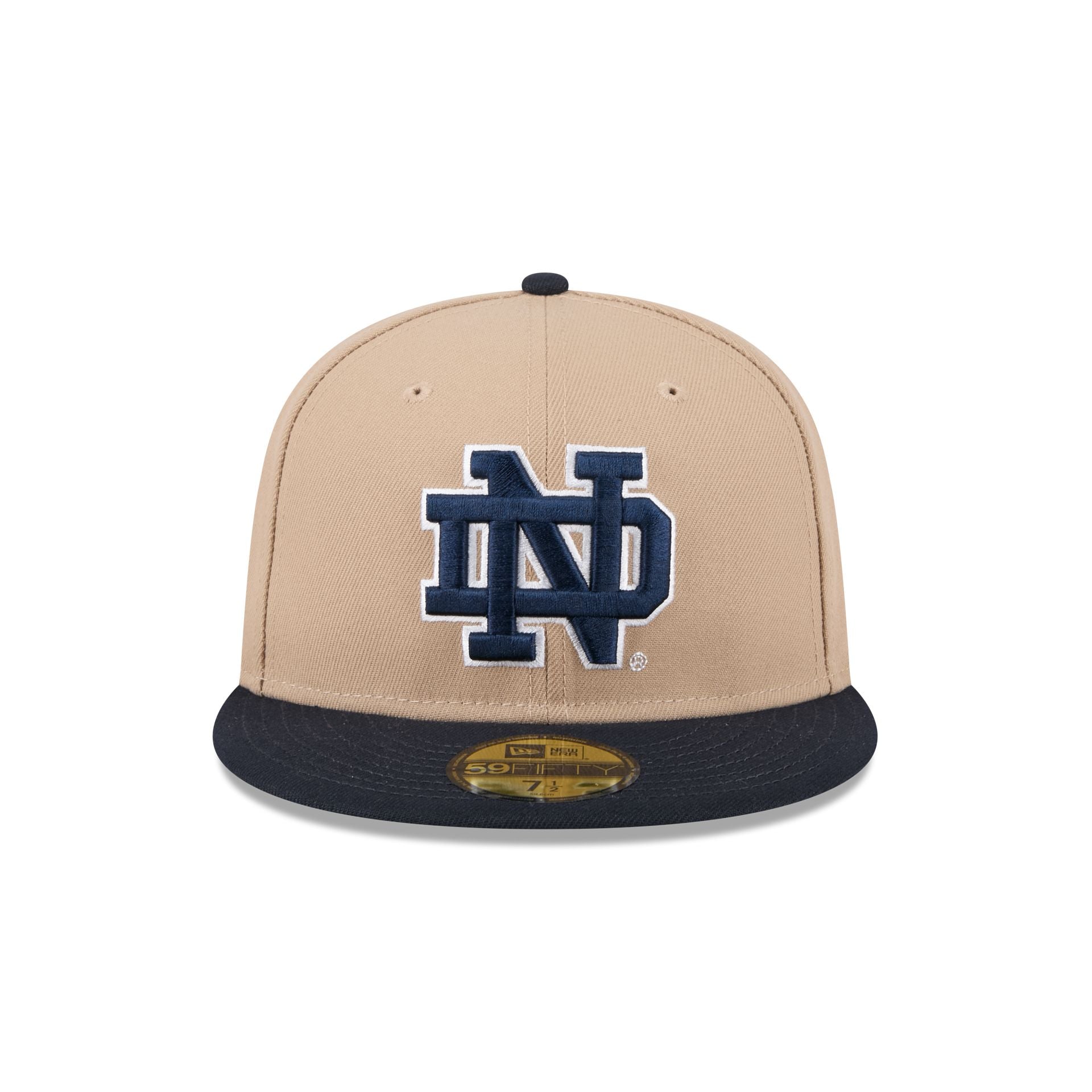 Notre Dame Fighting Irish Camel 59FIFTY Fitted Hat