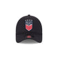 U.S. Soccer Women's National Team Navy 9FORTY A-Frame Trucker Hat
